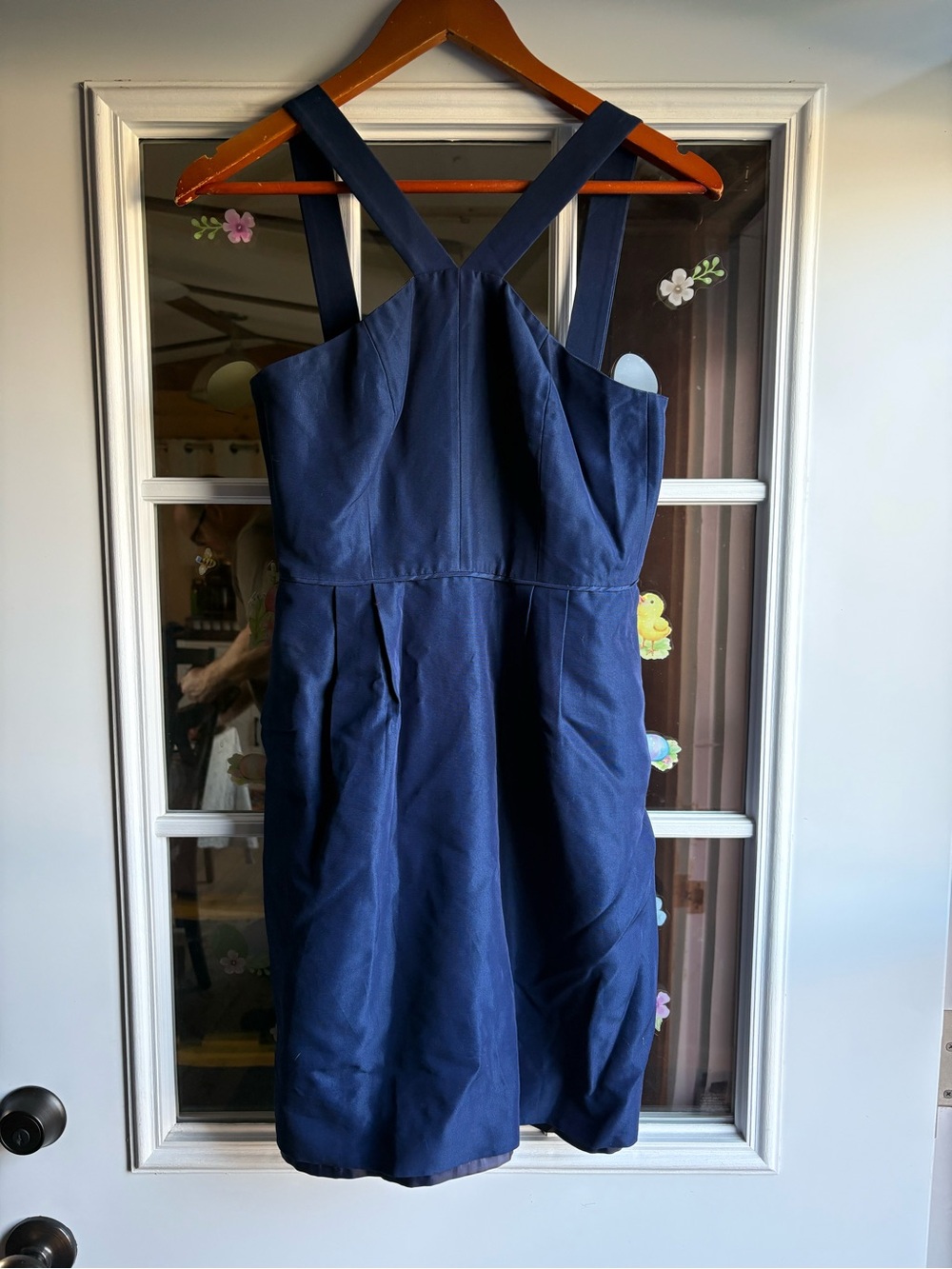 J.Crew Navy Blue Sleeveless Dress
